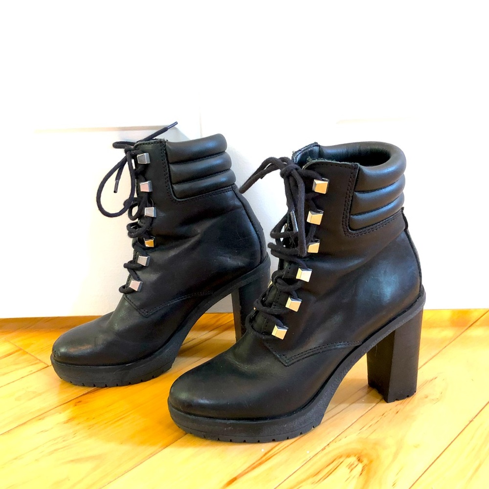 Tommy Hilfiger Leather Studded Boots